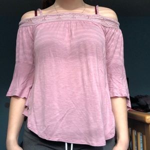 Off the shoulder blouse